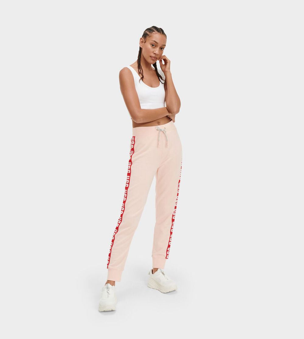 Ugg Reverie Track - Womens Pants - Pink / Red - NZ (1386VUDHP)